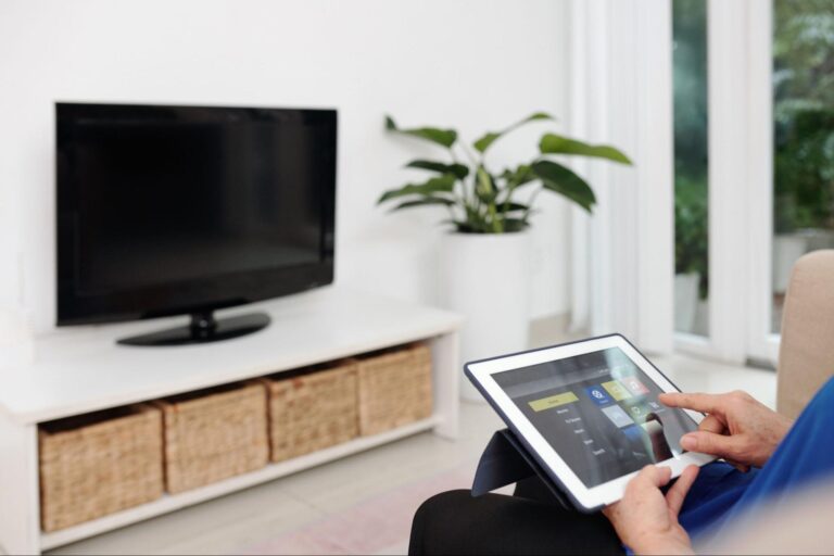 Connecting tablets and TVs for an enhanced home entertainment experience.