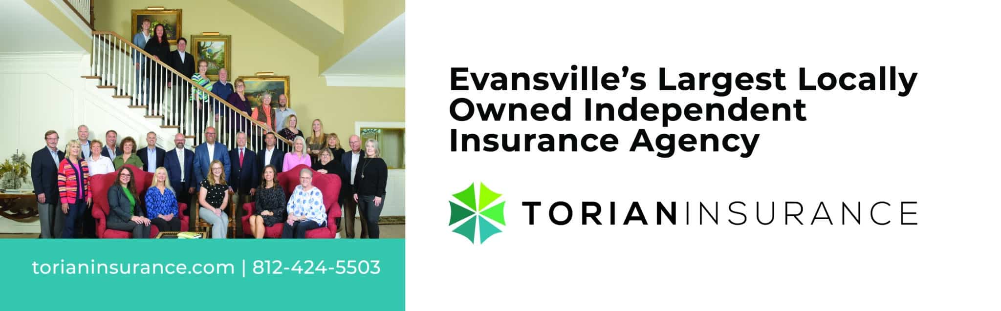 Torian Insurance team, Evansville’s largest independent insurance agency, dedicated to client service.