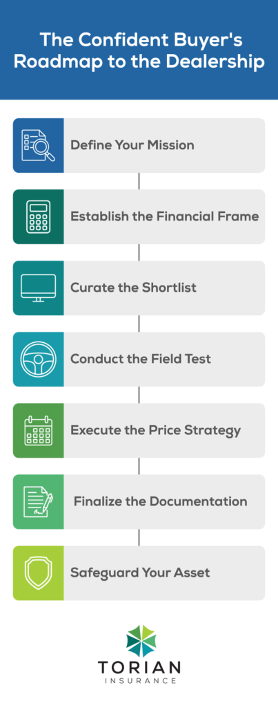 Confident buyers roadmap for a successful dealership experience and asset protection.